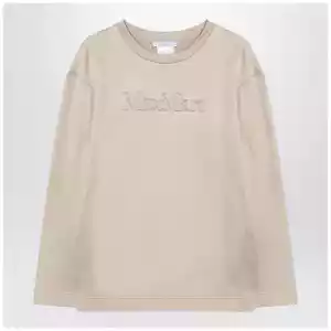Max Mara Beige sweatshirt in silk blend