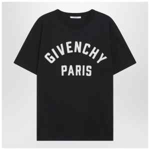 Givenchy Black short-sleeve logo T-shirt