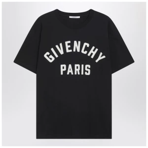 Givenchy Black short-sleeve logo T-shirt