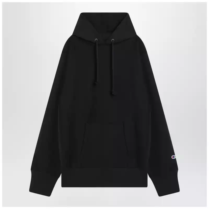 Champion Navy blue cotton hoodie