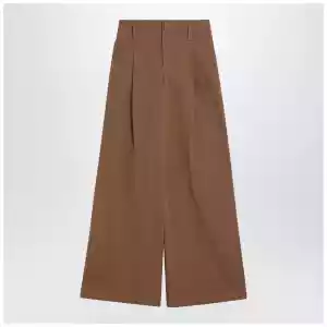 Chloé Brown palazzo pants in cotton