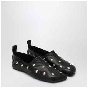 Chloé Black Rita ballerinas in studded leather