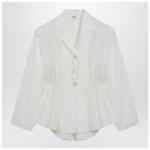 Chloé Ivory silk-blend blouse