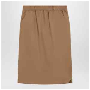 Chloé Beige midi pencil skirt