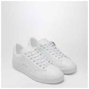 Golden Goose Purestar bio-based sneaker with white star and heel tab