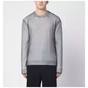Jil Sander Grey jumper with layered design