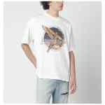 Represent White sweatshirt with logo print