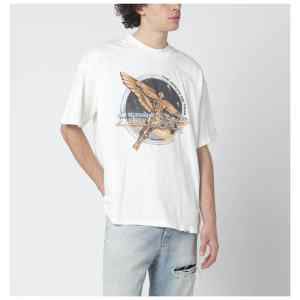 Represent White sweatshirt with logo print