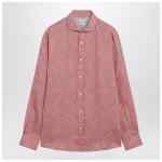 Brunello Cucinelli Orange linen shirt