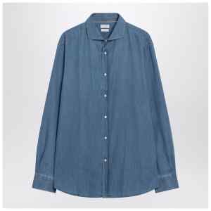 Brunello Cucinelli Light blue Easy Fit denim shirt