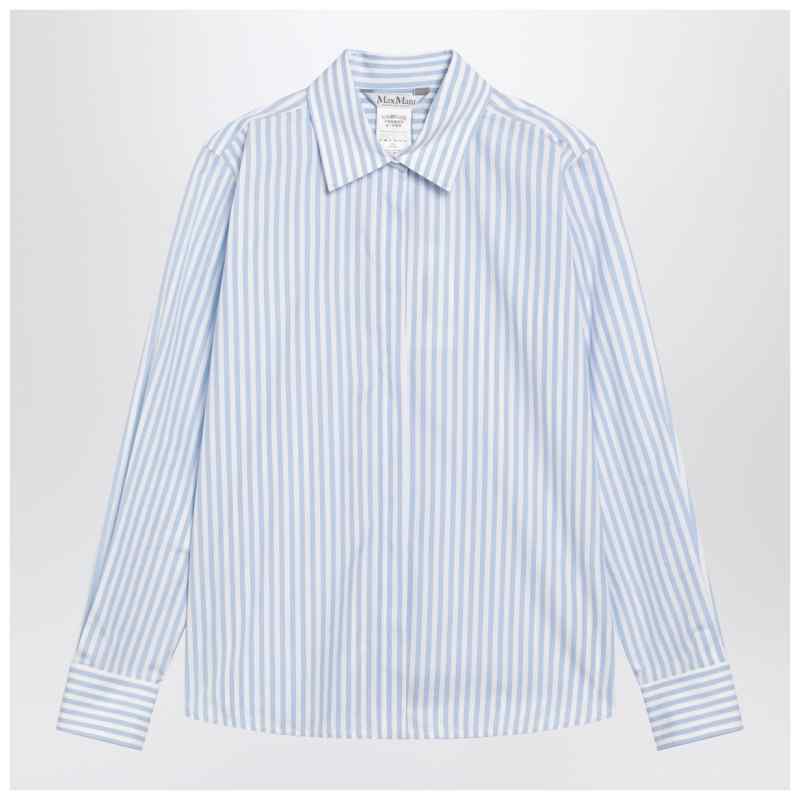 Max Mara White/light blue striped shirt, theFeinheit