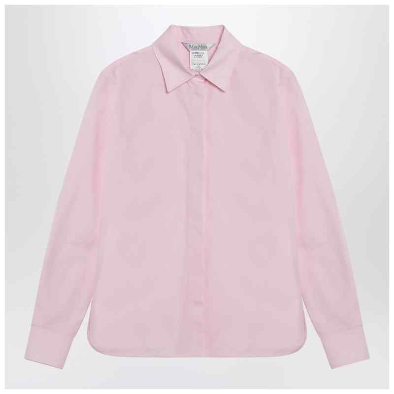 Max Mara Pink cotton poplin shirt, theFeinheit