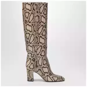 Paris Texas Lavinia boots in python-printed leather