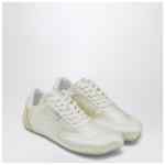 MM6 Maison Margiela Factory sneaker in white satin