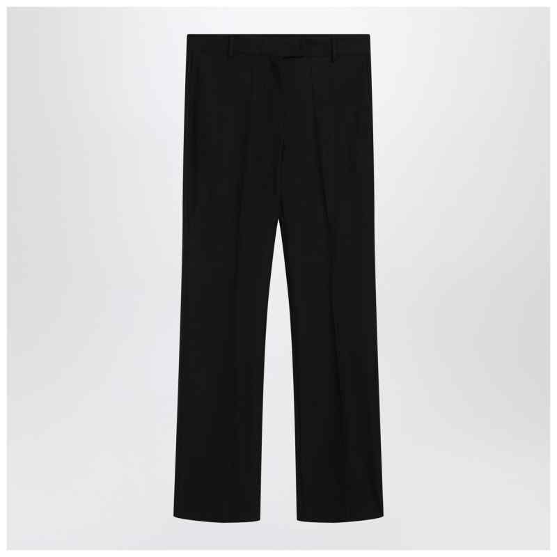 S Max Mara Black cotton-blend trousers S Max Mara Black cotton-blend trousers, theFeinheit