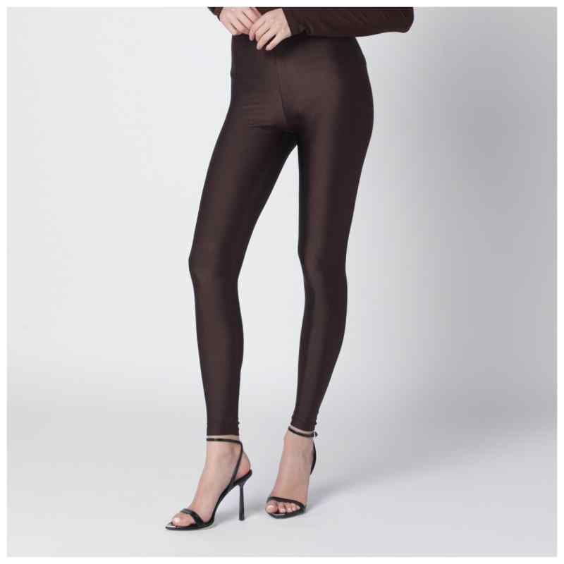 The Andamane Dark brown 80&rsquo;s lycra leggings, theFeinheit