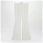 ETRO Flared trousers in ivory viscose