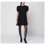 Moschino Black mini dress with pleats