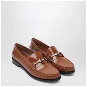 Ferragamo Moccasin with chain New Vara colour leather