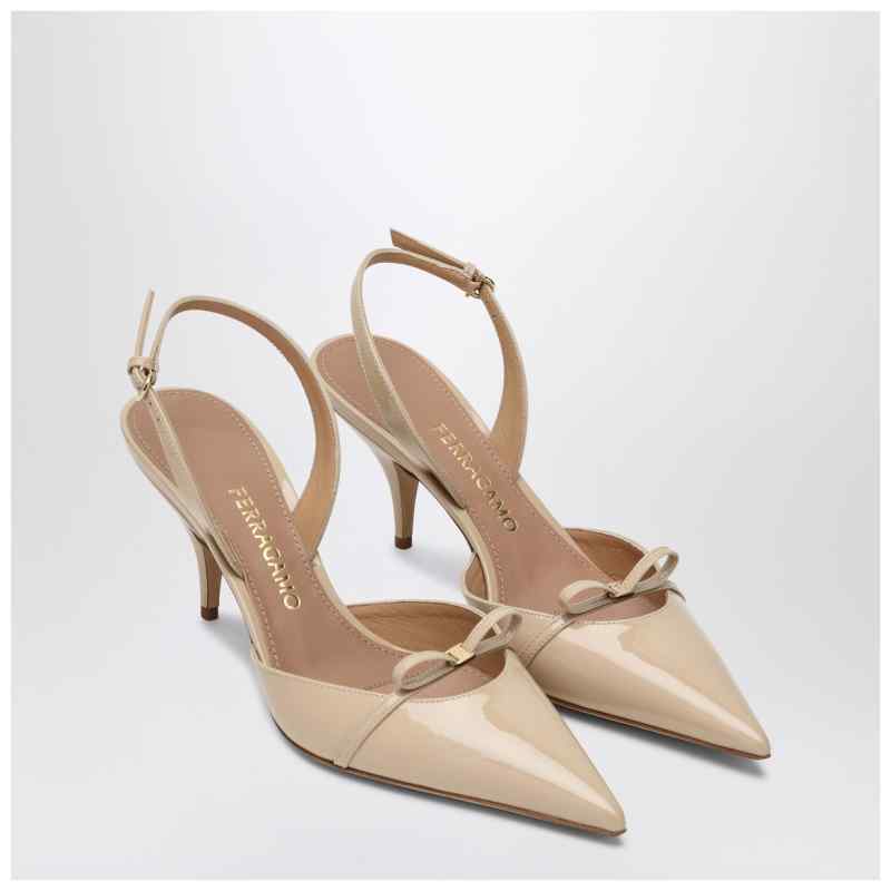 Ferragamo Powdery slingback with mini bow, theFeinheit