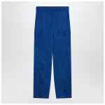 Ferragamo Electric blue cargo trousers