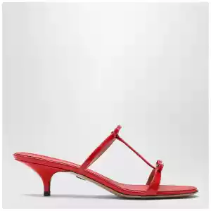 Ferragamo Flame red Mini Bow sandals