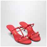 Ferragamo Flame red Mini Bow sandals