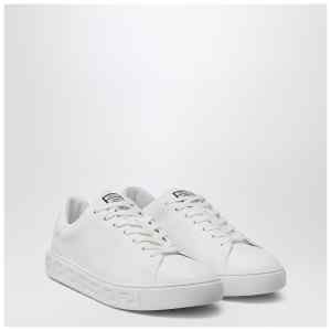 Versace White Greca nylon sneakers