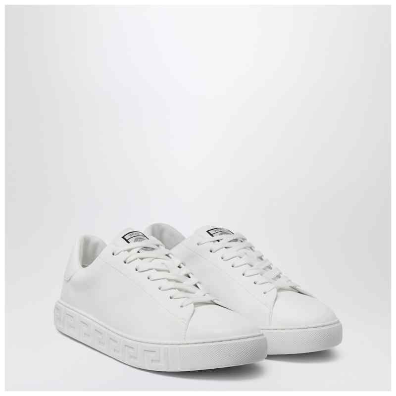 Versace White Greca nylon sneakers, theFeinheit