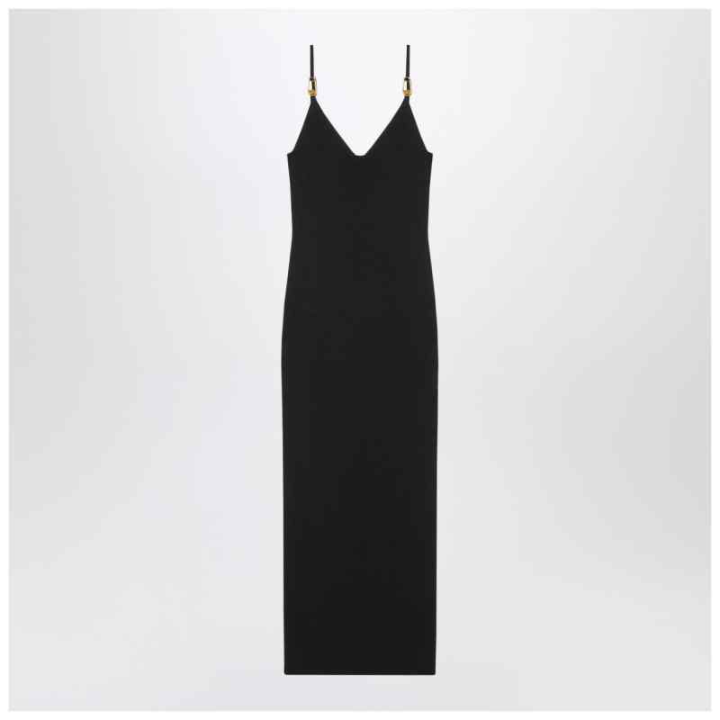Versace Black knitted midi dress, theFeinheit
