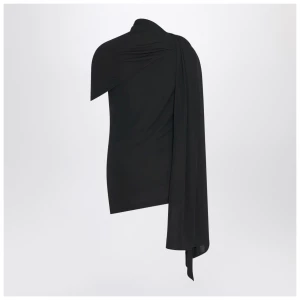 The Row Isadra top in black jersey