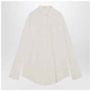The Row White Ment cotton shirt
