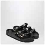 Birkenstock Slide Florida Dbuckle Exquisite lucida nera
