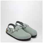 Birkenstock Sage coloured suede Tokyo slipper