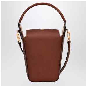 Longchamp Brown Épure Pop-corn Bag