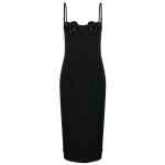 Blumarine Rhinestones embellished mini dress
