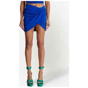 Balmain Ruched mini skirt