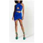 Balmain Ruched mini skirt
