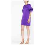 P.A.R.O.S.H. Feathered mini dress