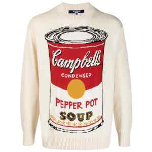 Junya Watanabe Printed Cotton sweater