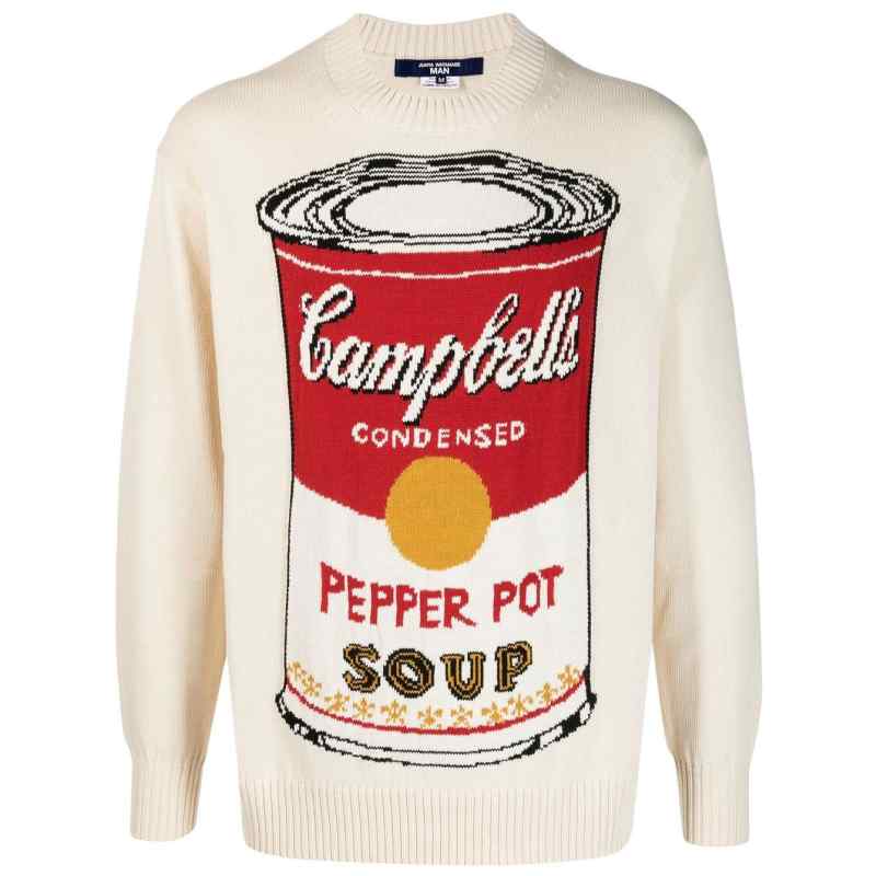 Junya Watanabe Printed Cotton sweater