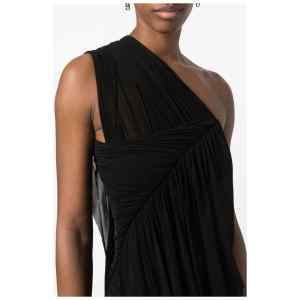 Rick Owens One-shoulder short dress