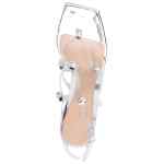 Gianvito Rossi Crystal Fever 85mm sandals