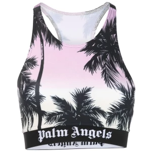Palm Angels Pink Sunset logo sport top