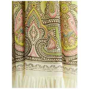 Etro Silk dress with paisley print and gradient effect