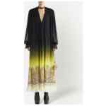 Etro Silk dress with paisley print and gradient effect
