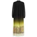Etro Silk dress with paisley print and gradient effect