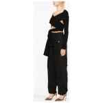 Dolce & Gabbana cut-out Wrap Top