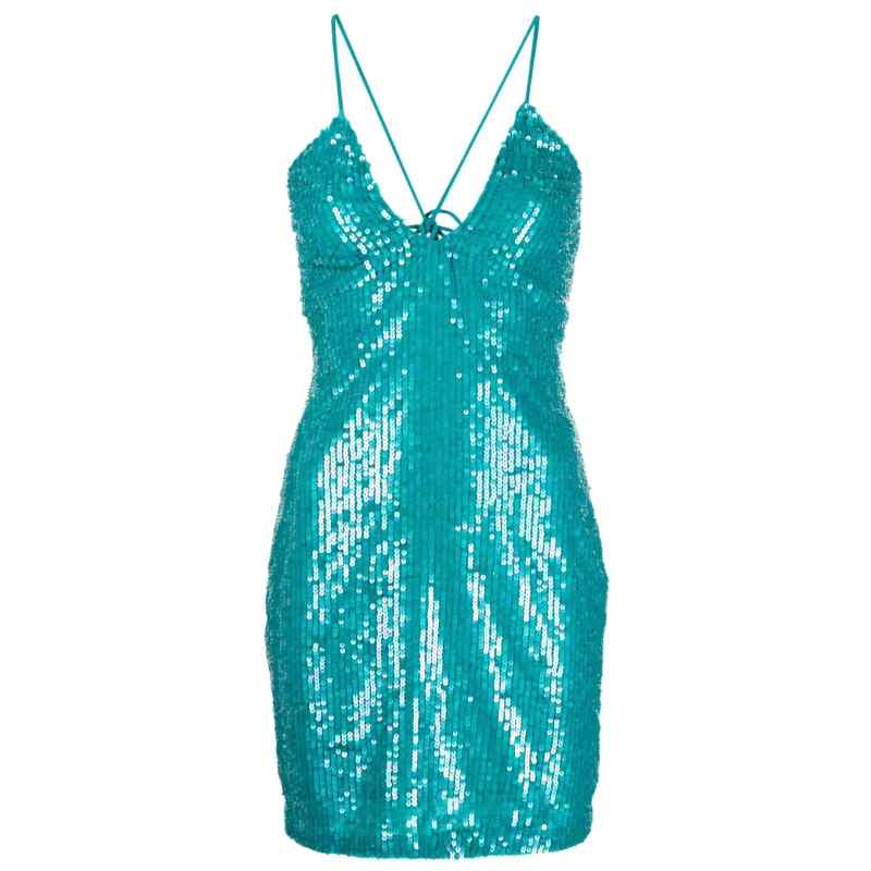 P.A.R.O.S.H. Sequined mini dress