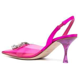 Dsquared2 D2 Rhinestone Statement Slingback pumps